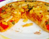 Foto del paso 4 de la receta Pizza de atún con cebolla caramelizada