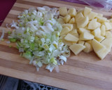 Foto del paso 2 de la receta: Crema de alcachofas con vieiras