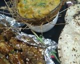 A picture of step 7 of Mix lentils with Arabic recipe and saucy Mutton boti.