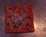 A picture of step 7 of Quick Pizza n Garlic Bread Sandwich.