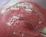 A picture of step 5 of Rose-Rasberry-SemolinaCake.
