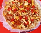 Une image de l'étape 4 de Pizza 🍕 poulet curry 😋 # juillet.