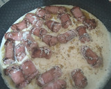 Foto del paso 2 de la receta: Salchichas con salsa de queso