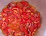 A picture of step 2 of Fried Kunde (cowpeas leaves).