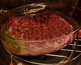 Foto del paso 6 de la receta: Mi bife de chorizo horneado en sidra, acompañado por su gravy y rodajas de manzana acaramelada