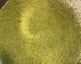 A picture of step 1 of Matcha macarons.