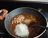 A picture of step 2 of Puffed Amaranth Halwa.