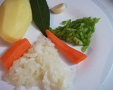Foto del paso 2 de la receta: Potaje de garbanzos con habichuelas blancas