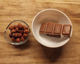 Une image de l'étape 2 de Cookies Sablés Chocolat-Noisette.