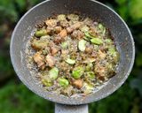 Foto langkah ke 5 dari resep Sambal Ijo Ikan Asin Jambal+Pete.