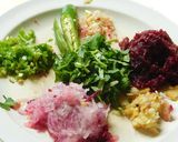 A picture of step 1 of Healthy beetroot potato cutlets.