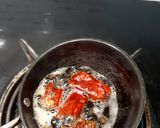 A picture of step 8 of Laal Maas (Mutton / Chevon).