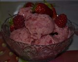 Pas rețetă Înghețată cu zmeură, căpșuni și creme anglaise 2 fotografie