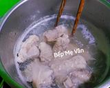 Hình bước làm 2 của món Sườn heo nấu đậu