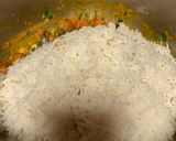 A picture of step 7 of Shahi Moti Pulav.