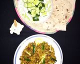 A picture of step 15 of Chana daal karailay.