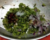 A picture of step 22 of Bharta with lefover watered rice (Panta Bhat).