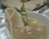 A picture of step 1 of Meat soup.