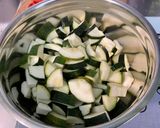 Une image de l'étape 3 de Bœuf aux poivrons, courgettes et tomates.