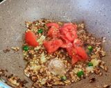 A picture of step 8 of Dal Palak.