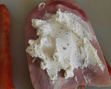 Foto del paso 4 de la receta: Filetes adobados de pechuga de pavo rellenos de jamón y queso