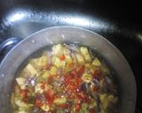 A picture of step 2 of Spicy Plantain Pepper Soup.