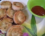 पिन व्हील आलू सैंडविच (Pin wheel aloo sandwich recipe in Hindi) रेसिपी चरण 7 फोटो