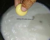 A picture of step 2 of Drymilk rus malai.