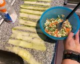 Foto del paso 2 de la receta: Canelones cremosos de Zucchini / Calabacín