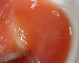 A picture of step 2 of Smoked Rosemary Grapefruit/Pomegranate/Orange/Lemon Mocktail.