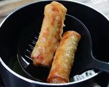 A picture of step 6 of Crispy veg spring rolls.