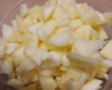 Une image de l'étape 1 de Verrines pommes caramélisées foie gras et pain d'épices.