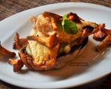 Une image de l'étape 3 de Bruschetta de filets de rougets et girolles.