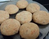 A picture of step 3 of Sweet Potato Tikki Chaat.