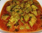 A picture of step 5 of Ridge gourd (Turai) Sabji.