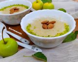 عکس مرحله 4 از دستور فرنی سیب و جوانه گندم