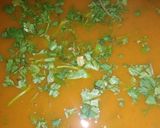 A picture of step 9 of Sindhi kadhi.