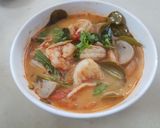 รูปขั้นตอนการทำที่ 4 ของ ต้มยำกุ้งมะพร้าวอ่อน