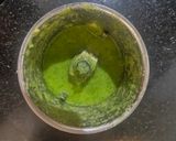A picture of step 2 of Tangy sattu drink.