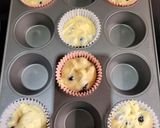 Foto del paso 3 de la receta: Muffins de arándanos con crumble