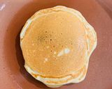 Hình bước làm 4 của món Pancake nhân Nutella