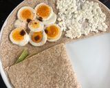 Φωτογραφία βήματος 4 της συνταγής Egg avocado tortilla wrap