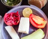 A picture of step 1 of ARABIC SALAD 😋.