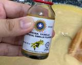 Eggless Mini Marble Cake tanpa menggunakan mixer