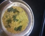 A picture of step 8 of Instant Khaman Dhokla.