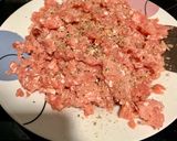 Foto del paso 1 de la receta: Hamburguesa doble casera