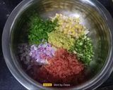 A picture of step 1 of Corn Cheese Balls.