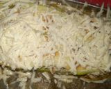 Foto del paso 3 de la receta: Calabacín relleno de pollo y queso al grateen
