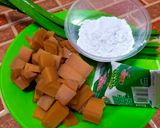 Foto langkah ke 1 dari resep Kue Keranjang Kukus Santan.