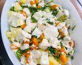 A picture of step 6 of Ordebur salad🥗.